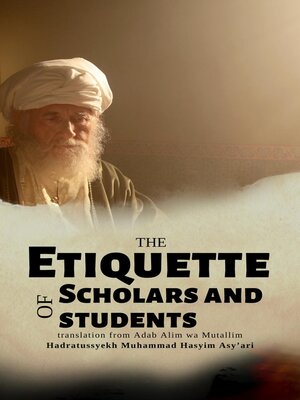 cover image of The Etiquette of Scholars and Students